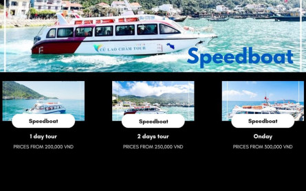 How do I get from Da Nang to Cham Island, Hoi An, Viet Nam?