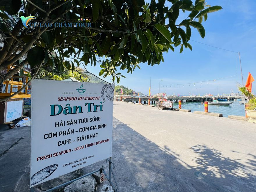 Dan Tri Restaurant Top 1 Seafood Restaurant At Cham Island Hoi An