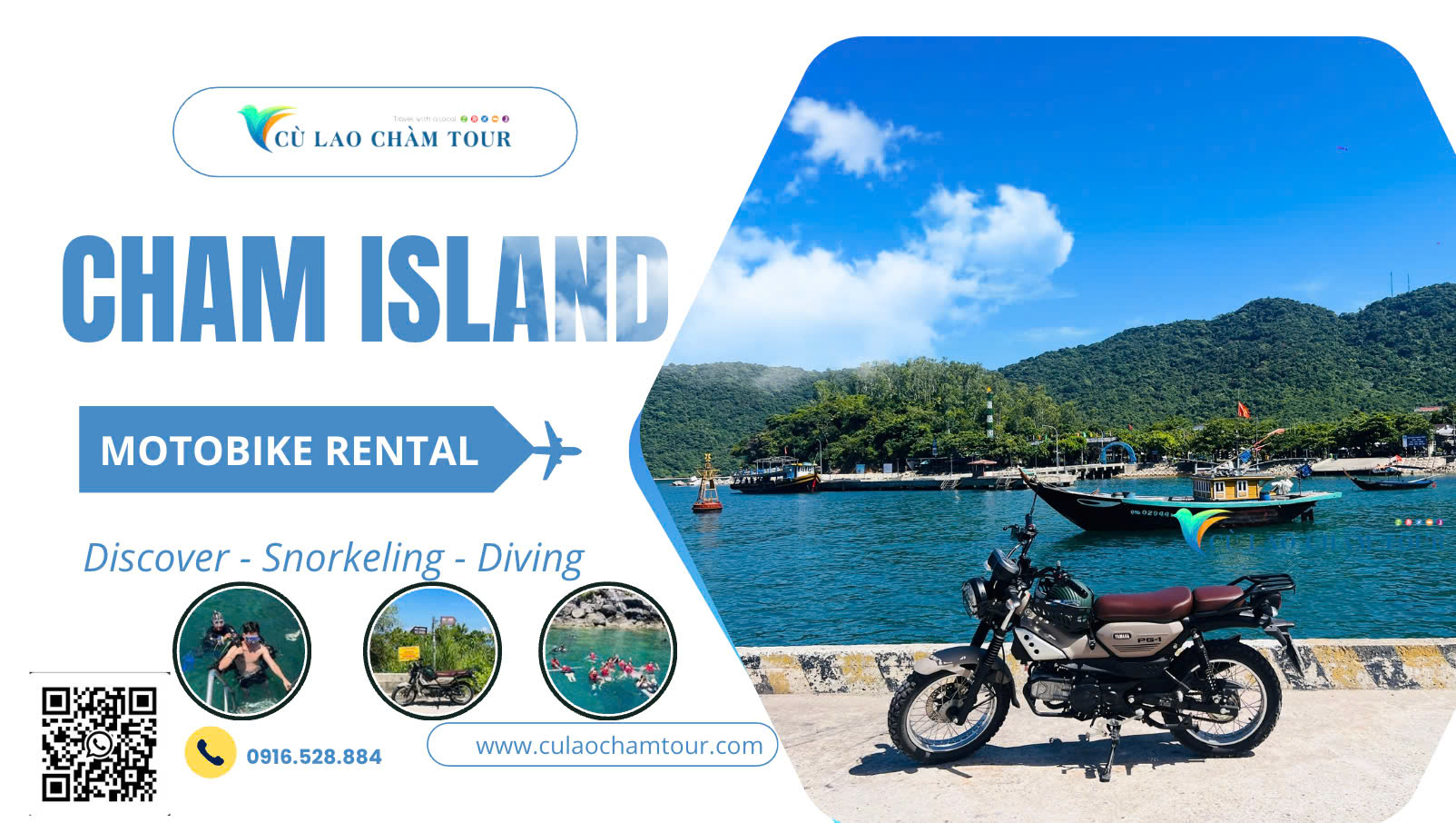 Cham Island Bike Rental Motorbike Rental