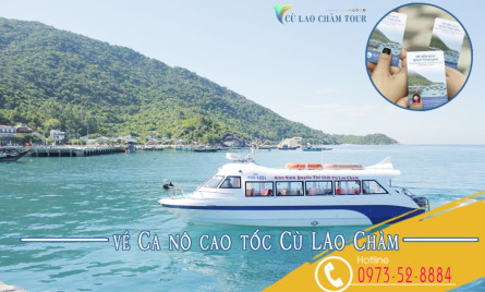 Hướng Dẫn Đặt Vé Ca Nô Cao Tốc Cù Lao Chàm Uy Tín, Đảm Bảo