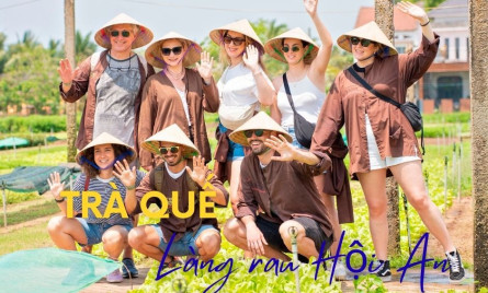 Lạc bước miền quê xanh mướt: Hướng dẫn di chuyển đến làng rau Trà Quế từ Hội An