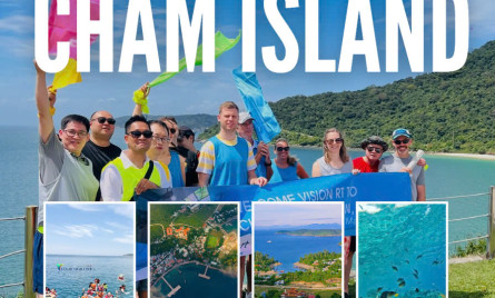Combo Tour ghép Cù Lao Chàm 1 ngày – Đón tại Hội An + Cano siêu tốc + Vé tham quan