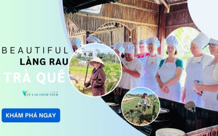 Bỏ túi “bí kíp” chụp ảnh sống ảo cực chất tại làng rau Trà Quế, Hội An