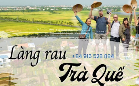 “Bỏ túi” bí kíp sống ảo cháy máy giữa vườn rau xanh mướt ở Trà Quế, Hội An