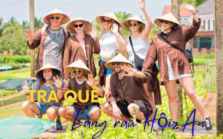 Lạc bước miền quê xanh mướt: Hướng dẫn di chuyển đến làng rau Trà Quế từ Hội An