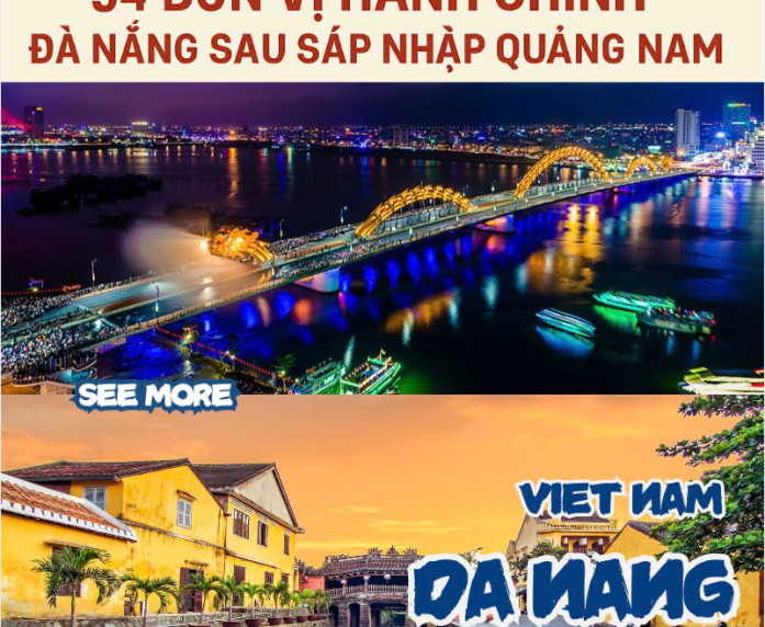Thông tin du lịch Đà Nẵng sau khi sáp nhập Quảng Nam