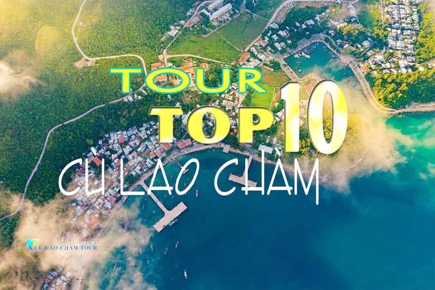 Đảo Cù Lao Chàm nhìn từ trên cao