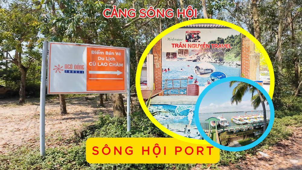 Văn phòng đón khách ở Cảng Sông Hội 