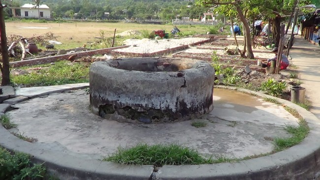 giếng cổ Champa cù lao chàm