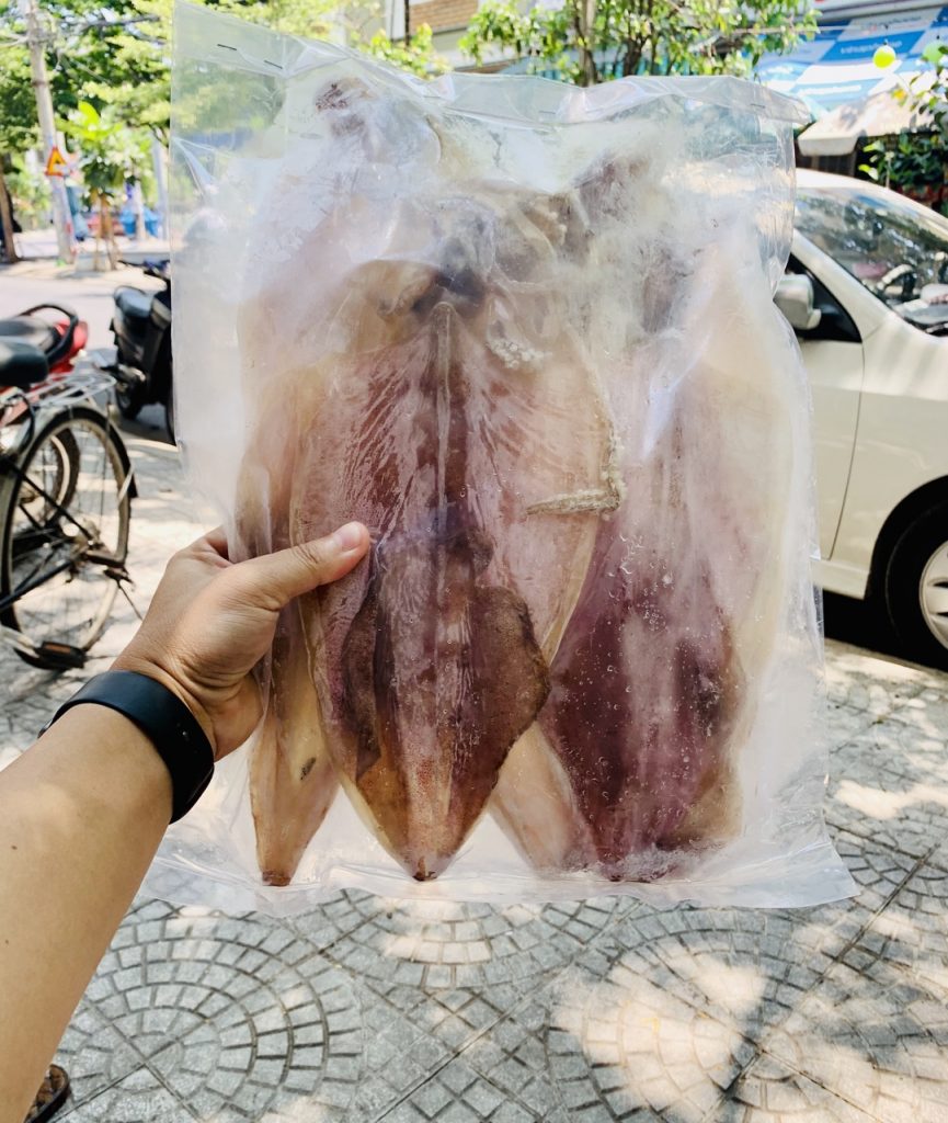 Mực 1 nắng Cù Lao Chàm