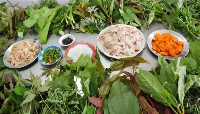 rau rừng cù lao chàm