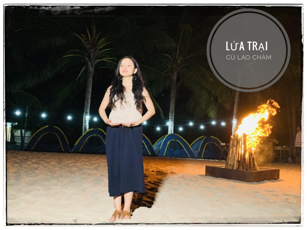 Lửa trại Cù Lao Chàm